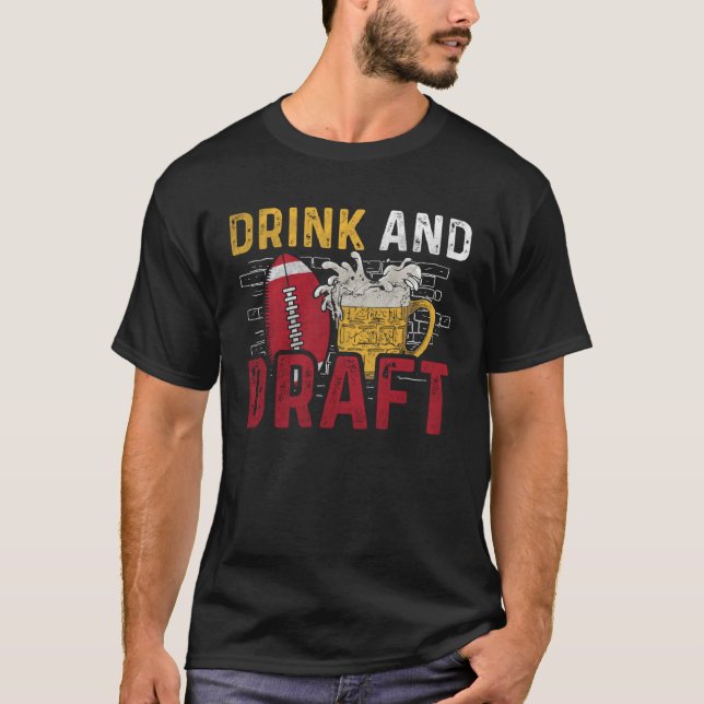 Camiseta Futebol de Beer Fantasy Drink e Draft (Frente)