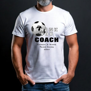 Camiseta Futebol de bola Obrigado Treinador