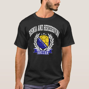 Camiseta Futebol de Bósnia e de Herzegovina