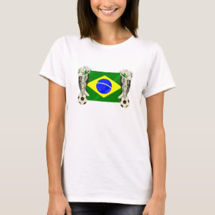 Camiseta Futebol de Brasil