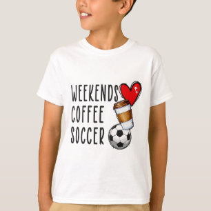 Camiseta Futebol de Café de Fim de Semana