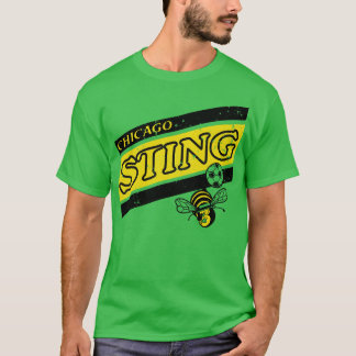 Camiseta Futebol de Chicago Sting Vintage em 1975