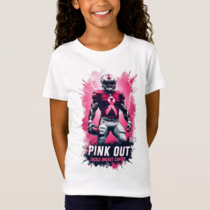 Camiseta Futebol de conscientização sobre o câncer de mama 