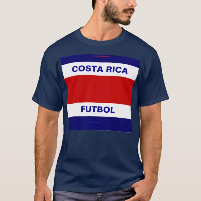 CAMISETA FUTEBOL DE COSTA RICA (Frente)