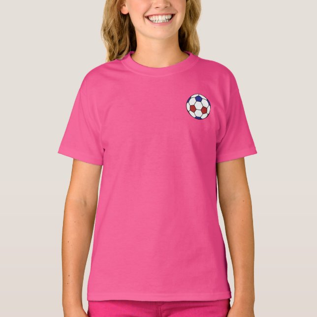 Camiseta Futebol de Crianças (Frente)