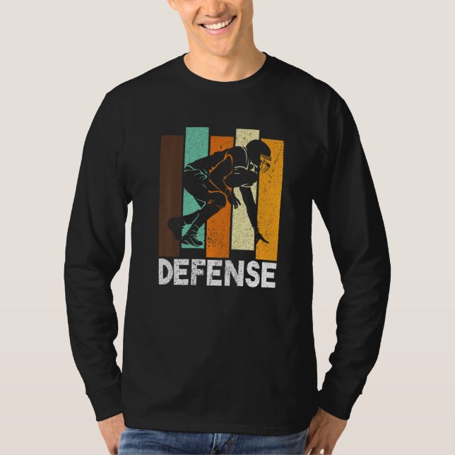 Camiseta Futebol De Defesa Para Jogadores De Ônibus (Frente)