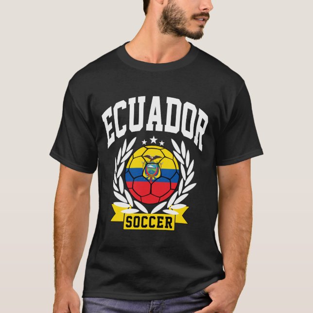 Camiseta Futebol de Equador (Frente)