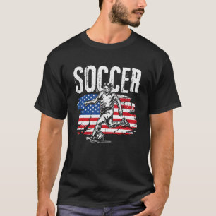 Camiseta Futebol de futebol americano - Bandeira Atleta de 