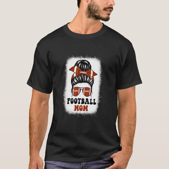 Camiseta Futebol de futebol americano Dia da Vida da Mãe De (Frente)