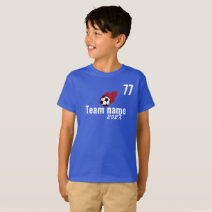 Camiseta Futebol de futebol desportivo Dia de Campo Escola
