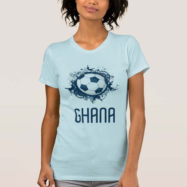 Camiseta Futebol de Ghana (Frente)