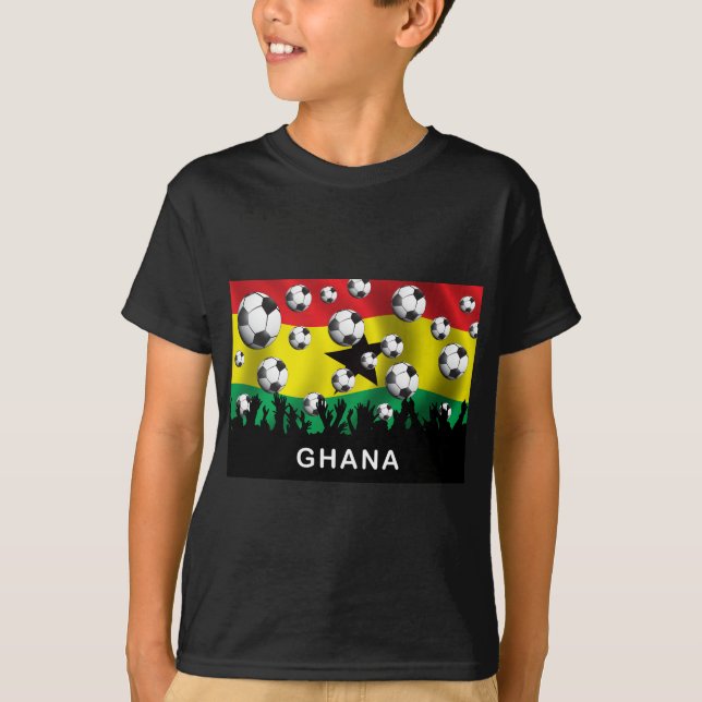 Camiseta Futebol de Ghana (Frente)