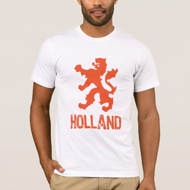 Camiseta Futebol de Holland (Frente)