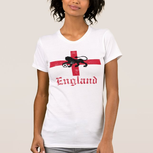 Camiseta Futebol de Inglaterra (Frente)