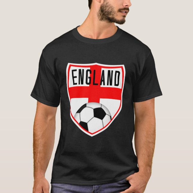 Camiseta Futebol de Inglaterra - Crest Jersey (Frente)