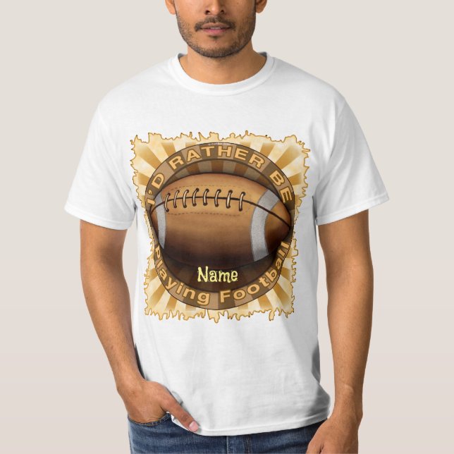 Camiseta Futebol de jogo de preferencialmentes (Frente)