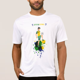 Camiseta Futebol de jogo de vamos