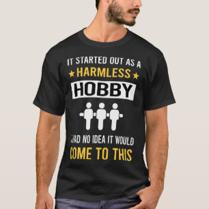 Camiseta Futebol de Mesa de Hobby sem Hétero Foosball