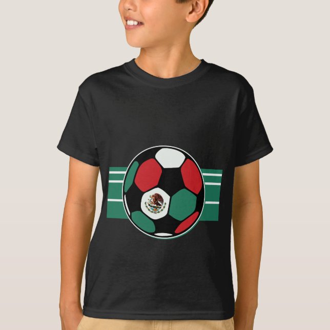 Camiseta Futebol de México (Frente)