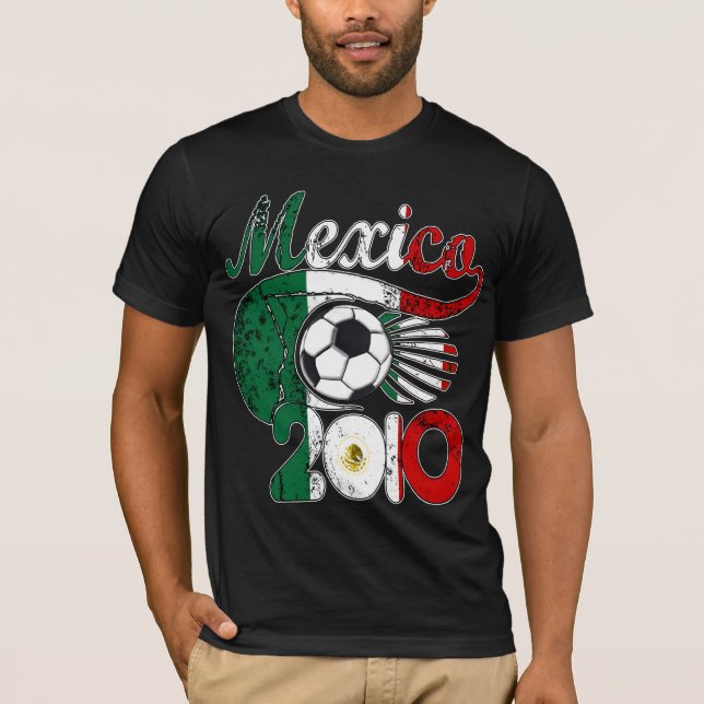 Camiseta Futebol de México (Frente)