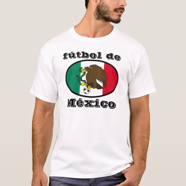 Camiseta Futebol de México (Frente)
