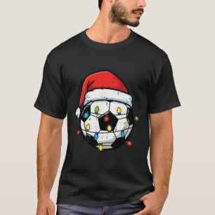 Camiseta Futebol de Natal Ll Papai Noel Xmas Futebol Sport