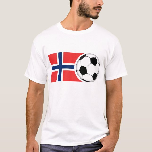 Camiseta Futebol de Noruega (Frente)