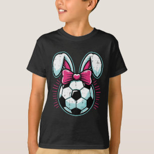Camiseta Futebol de Páscoa Ll Dia de Páscoa Coelhinho de Pá
