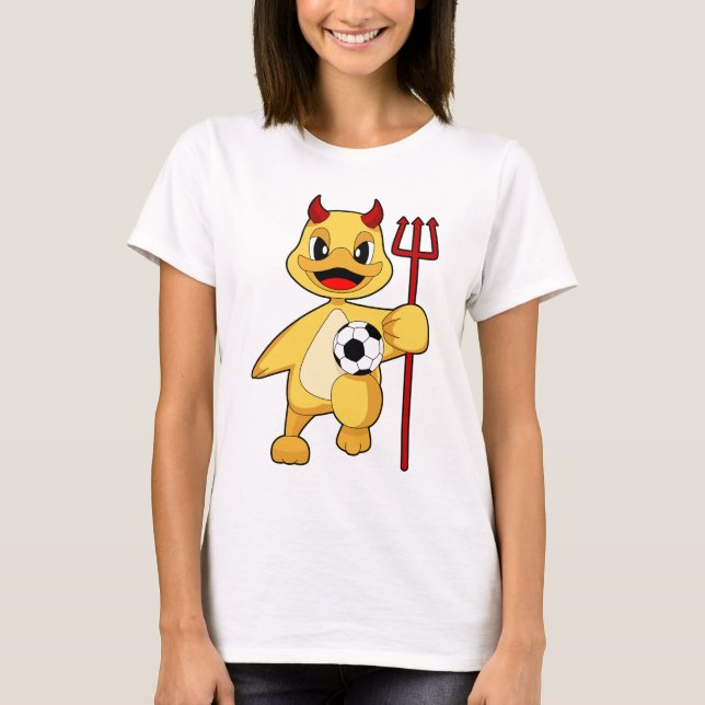 Camiseta Futebol de Pato no Halloween (Frente)