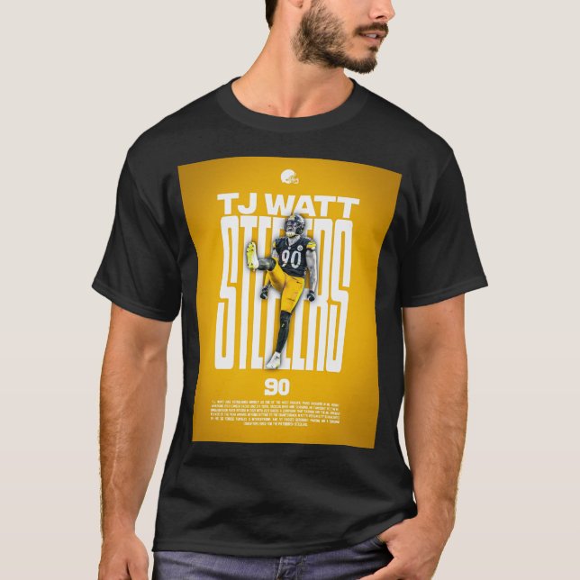 CAMISETA FUTEBOL DE PITTSBURG #90 (Frente)