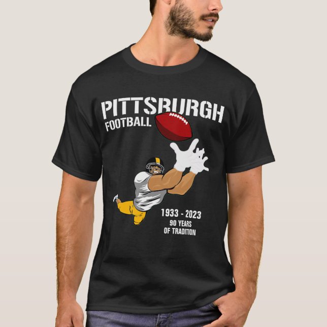 Camiseta Futebol de Pittsburgh - 2023 Retro (Frente)