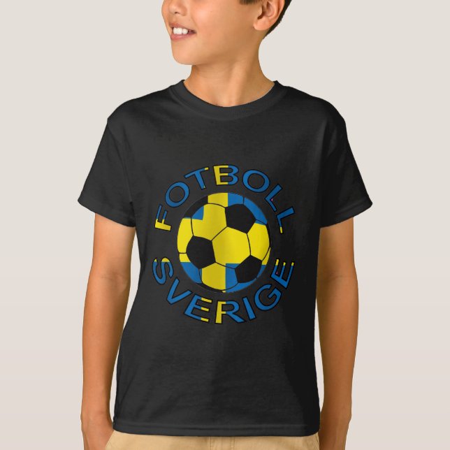 Camiseta Futebol de Suecia Sverige Fotboll (Frente)