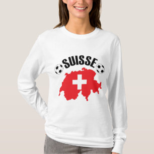 Camiseta Futebol de Suiça Suisse