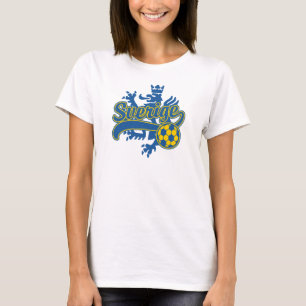 Camiseta Futebol de Sverige