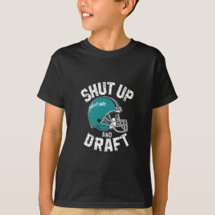 Camiseta Futebol de turquesa com estilo retrô