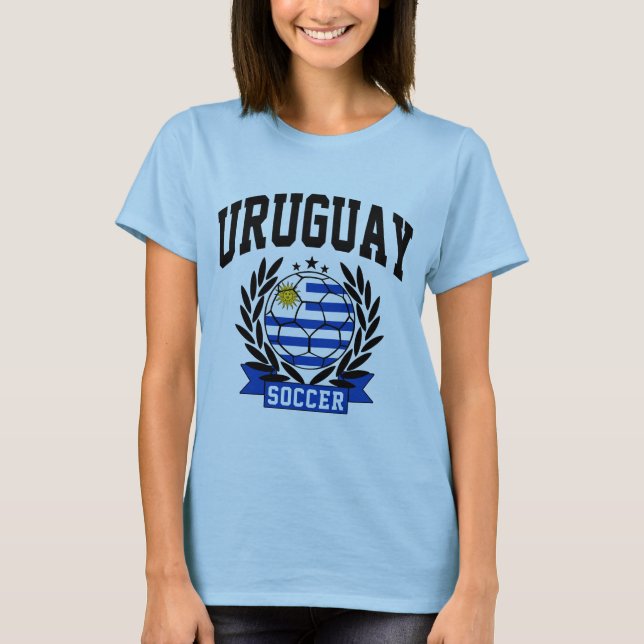 Camiseta Futebol de Uruguai (Frente)