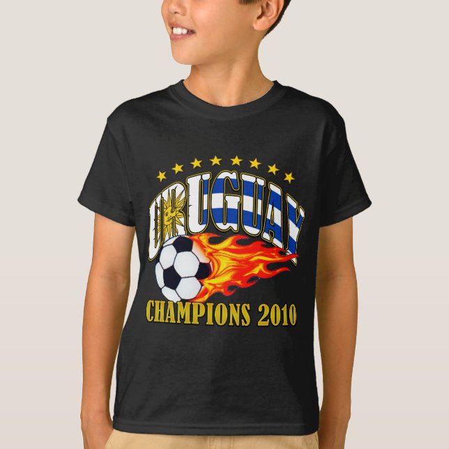 Camiseta Futebol de Uruguai (Frente)