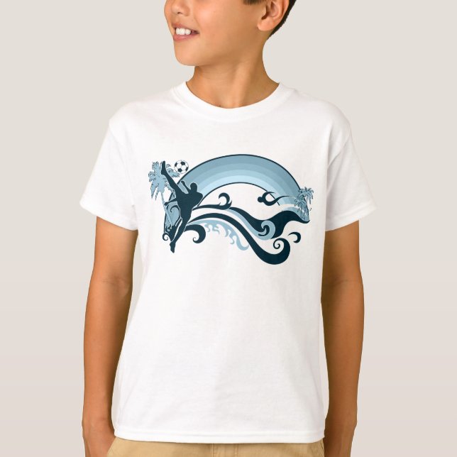 Camiseta futebol de verão. (Frente)