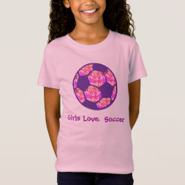 Camiseta Futebol do amor das meninas