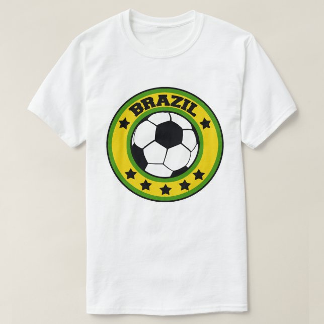 Camiseta Futebol do Brasil (Frente do Design)