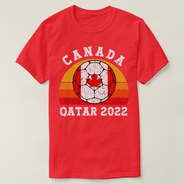 Camiseta Futebol do Canadá (Frente do Design)