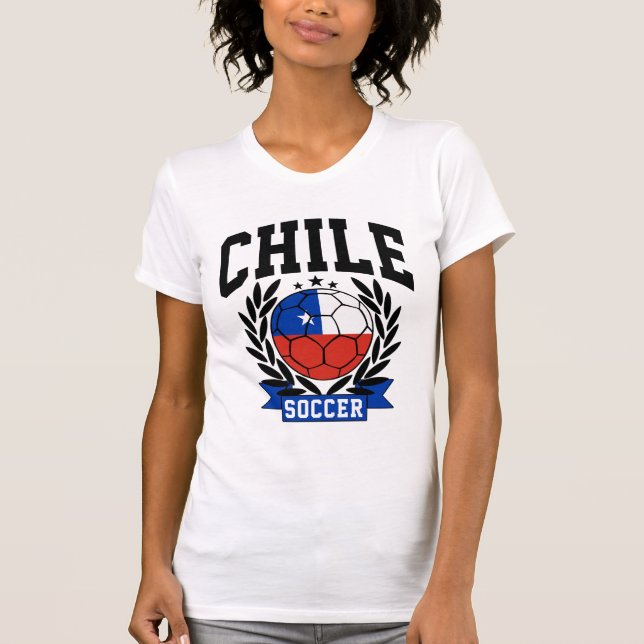 Camiseta Futebol do Chile (Frente)