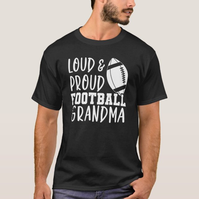 Camiseta Futebol do Dia do Jogo Nana Alto e Orgulhoso Futeb (Frente)