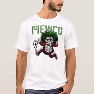 Camiseta Futebol do EL do futebol de México tri além dos