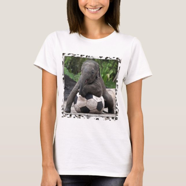 Camiseta Futebol do elefante (Frente)