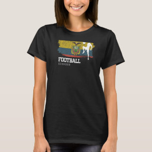 Camiseta Futebol do Equador - Bandeiras