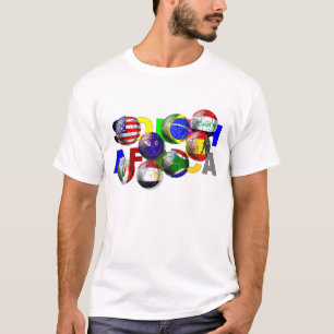 Camiseta Futebol do futebol de África do Sul