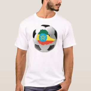 Camiseta Futebol do futebol de Etiópia