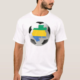 Camiseta Futebol do futebol de Gabon