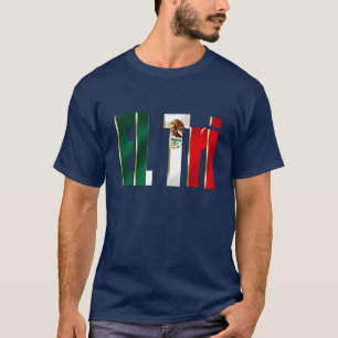 Camiseta Futebol do futebol do EL logotipo mexicano do